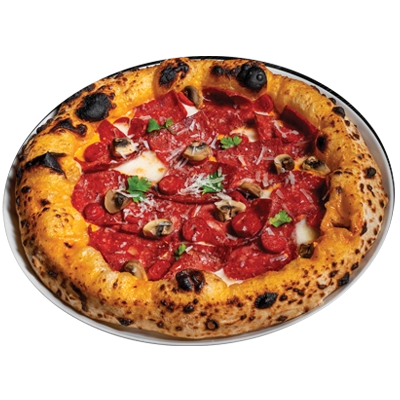 پیتزا بیکن چوریتسو